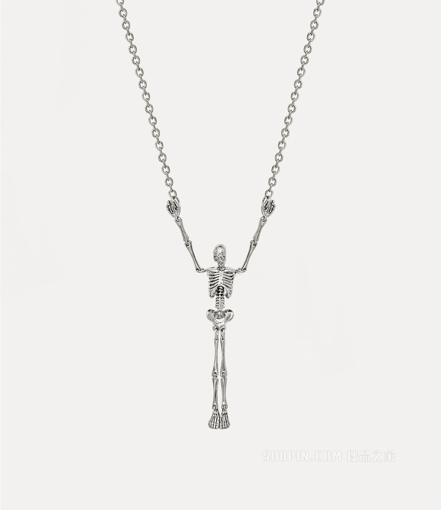 Skeleton Long Necklace