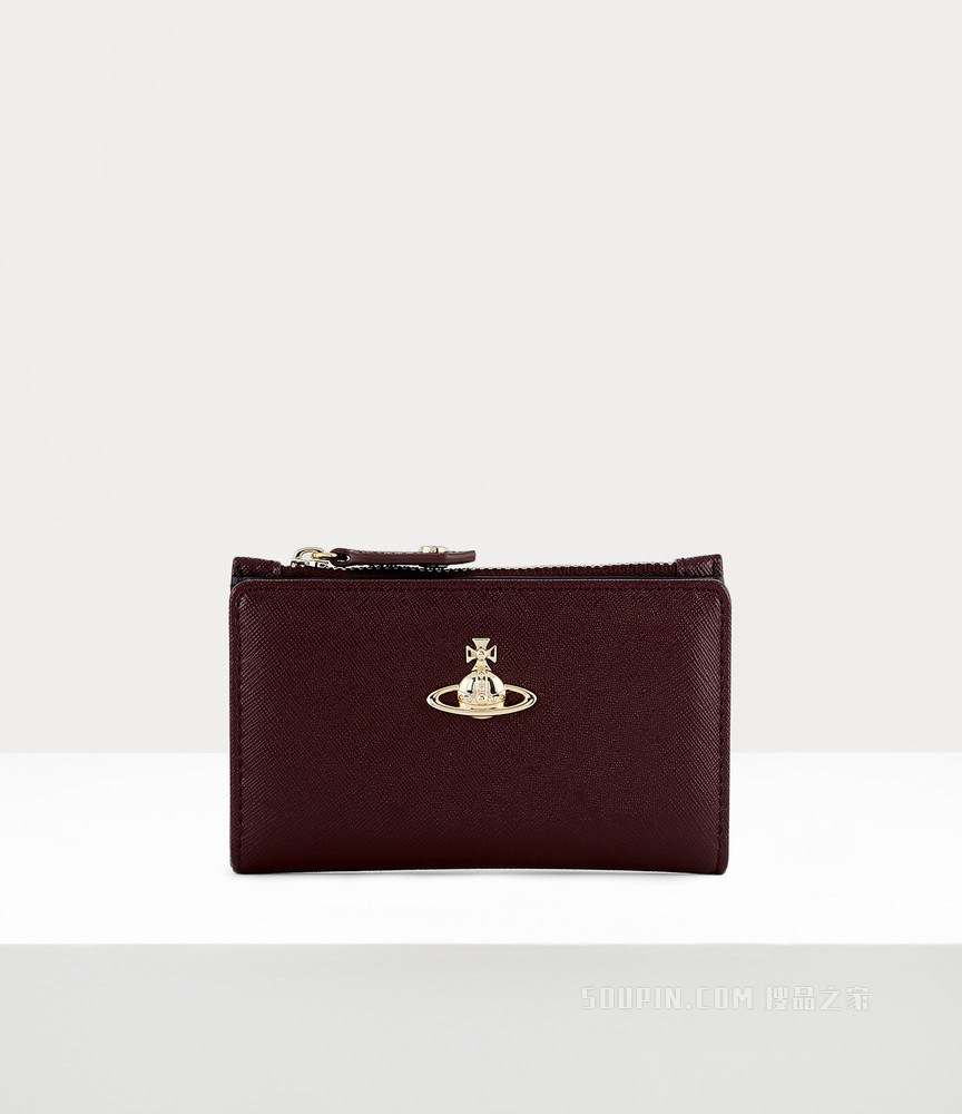 Victoria Slim Flap Card Holder