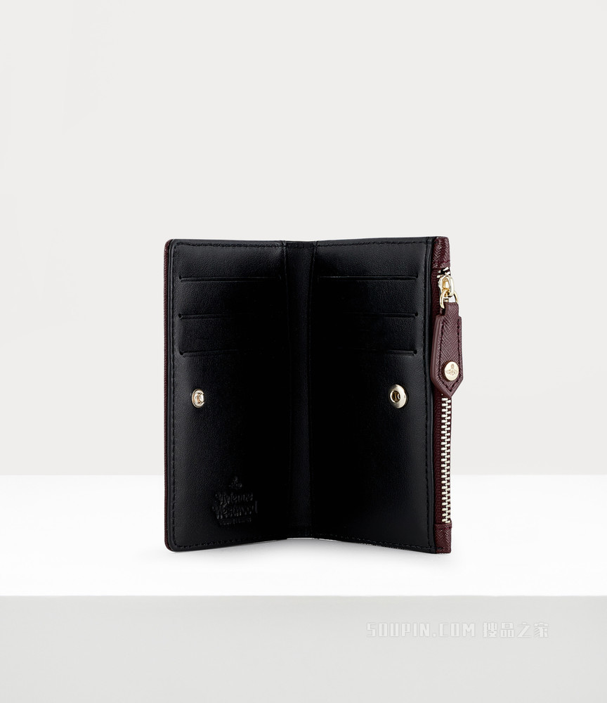 Victoria Slim Flap Card Holder