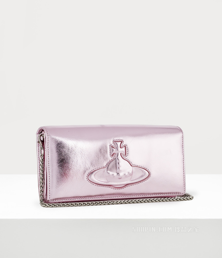 Chelsea Long Wallet with Long Chain