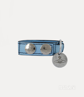 Vivienne Westwood】Gadget Orb Leather Charm Keyring
