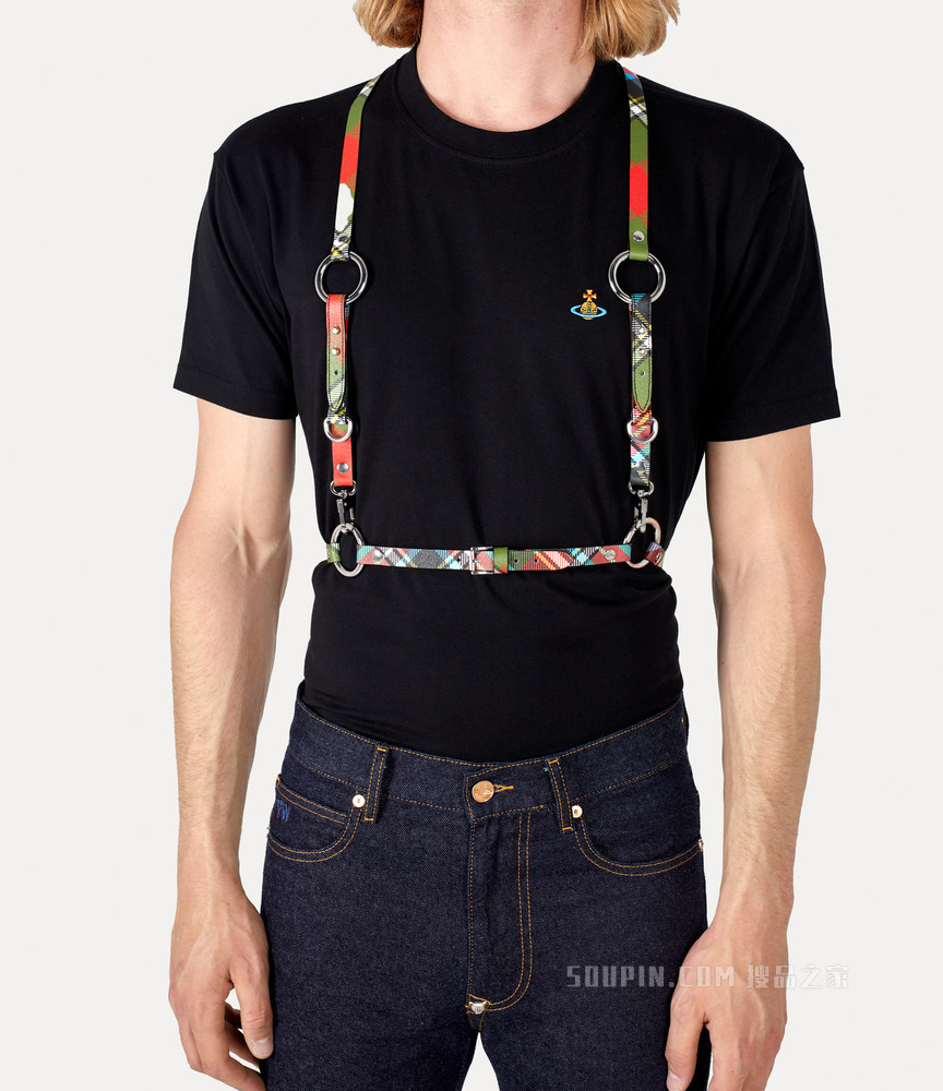 Belts Harness Tartan