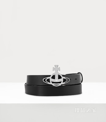 Small Line Orb Buckle Belt