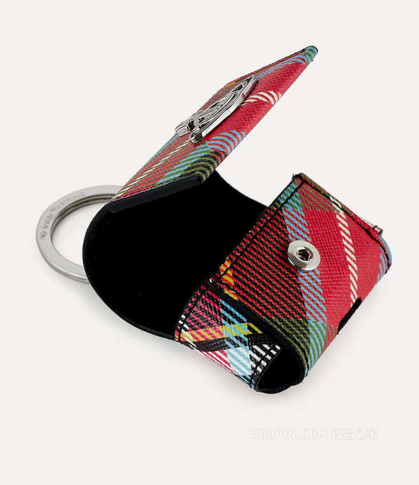 Derby Large Rounded Airpod Pro Case Tartan