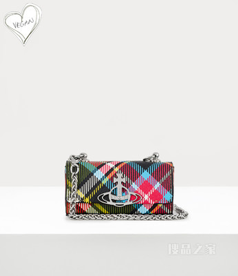 Vivienne Westwood】Biogreen Saffiano Printed Lipstick Case