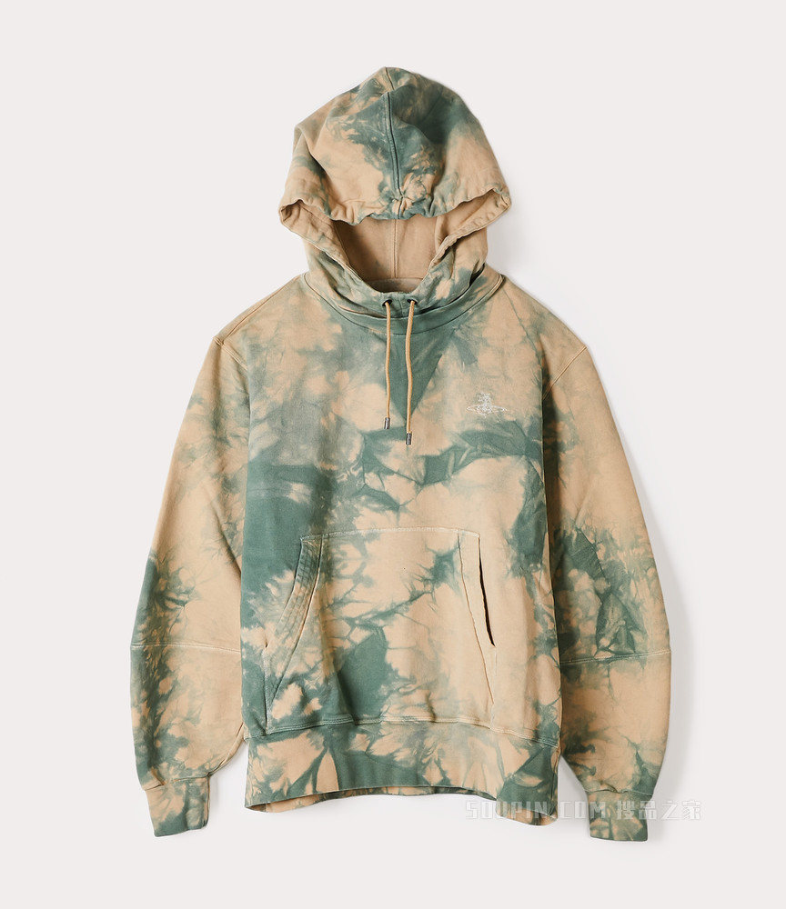 Vivienne Westwood】Cap Sleeve Hoodie Beige 2602002221693C402