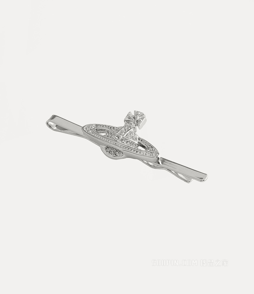 Mini Bas Relief Tie Clip