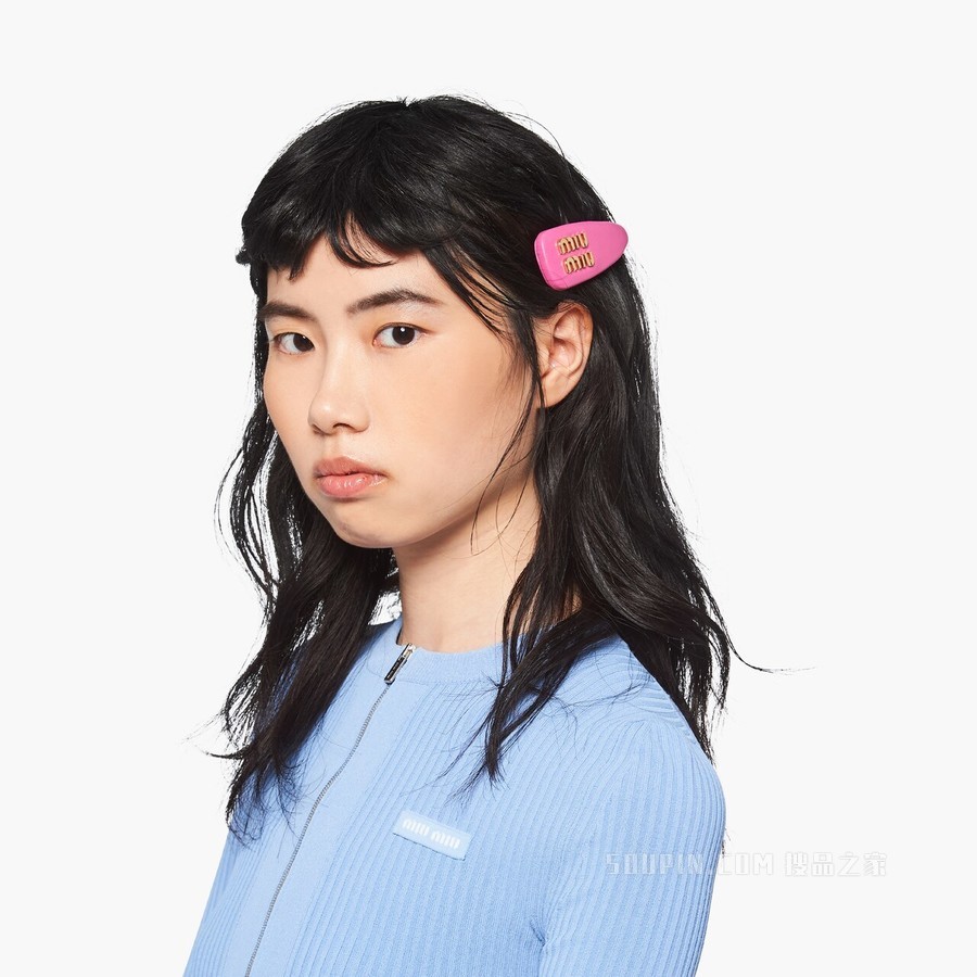 软羊革发夹
