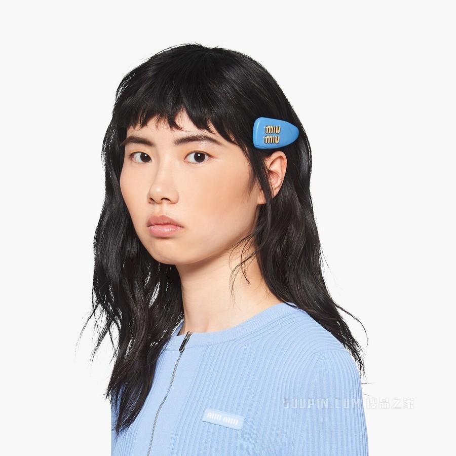软羊革发夹