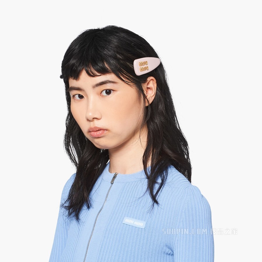 漆皮发夹