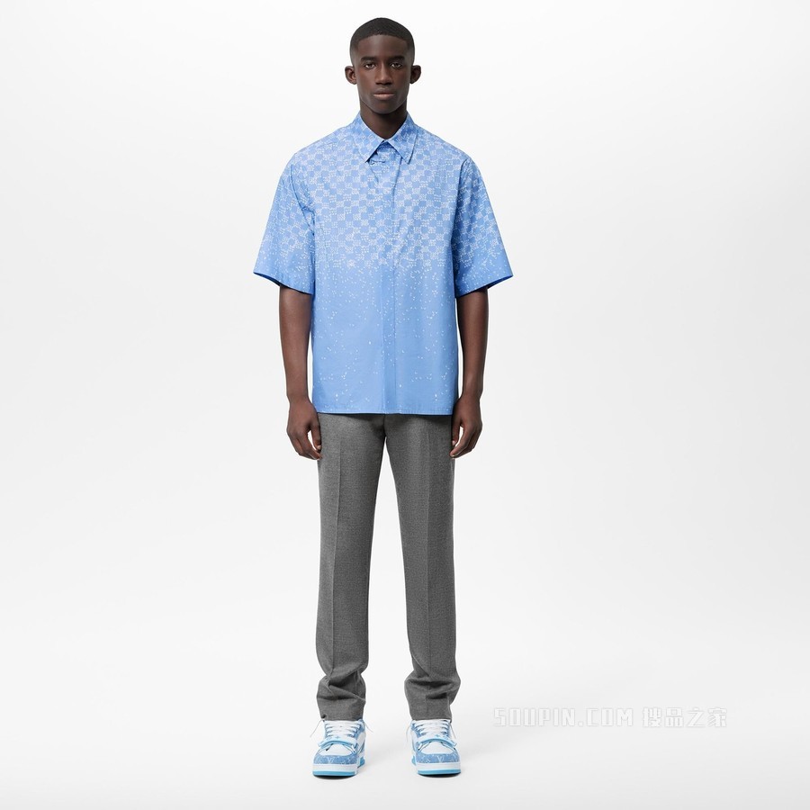 DAMIER SPREAD 短袖衬衫