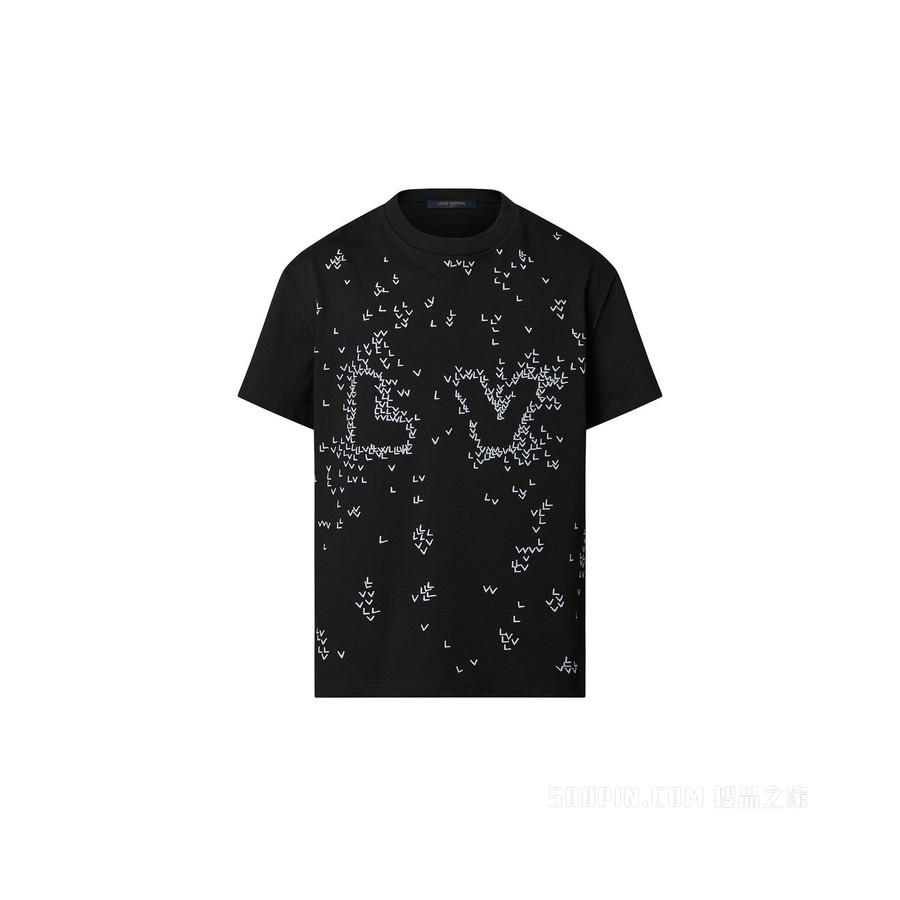 LV SPREAD 刺绣 T 恤