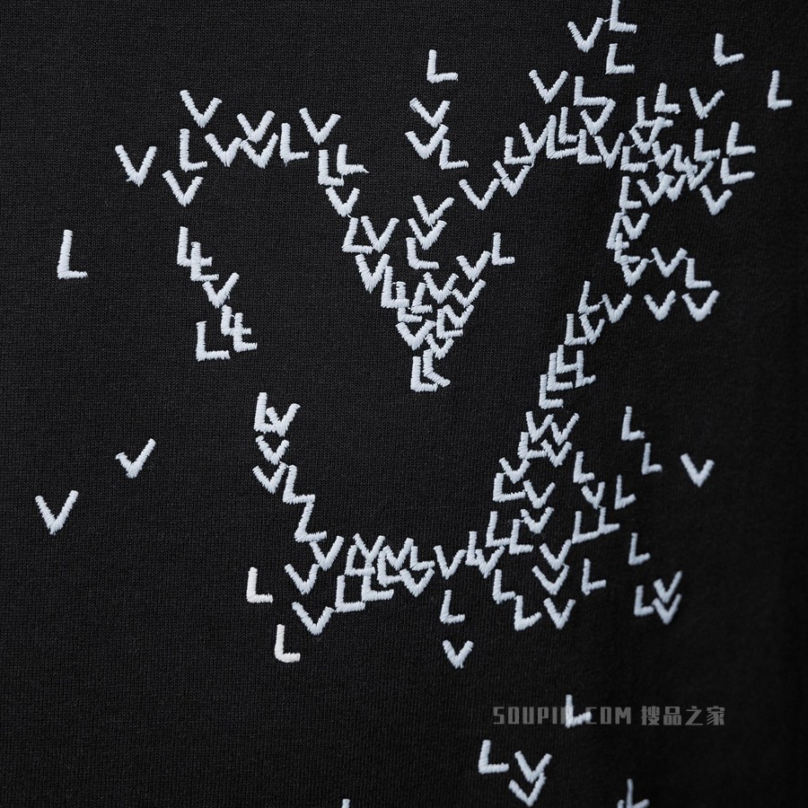 LV SPREAD 刺绣 T 恤