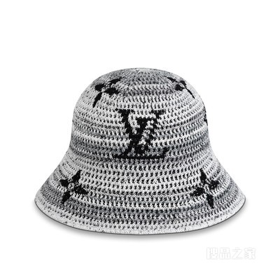 LV CROCHET STRIPES 渔夫帽