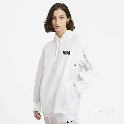Nike x Sacai 男/女连帽衫