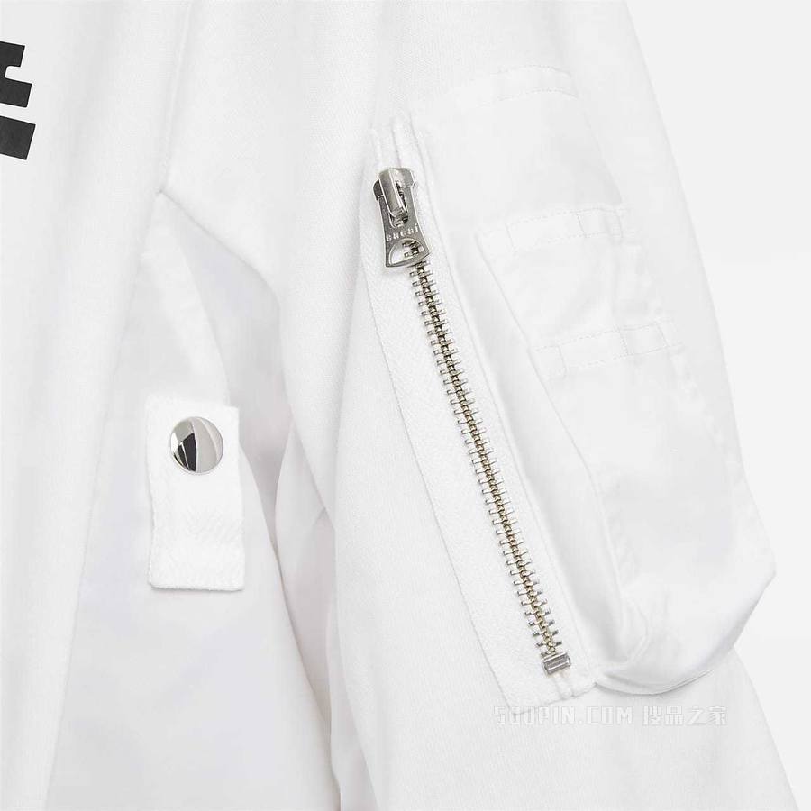 Nike x Sacai 男/女连帽衫