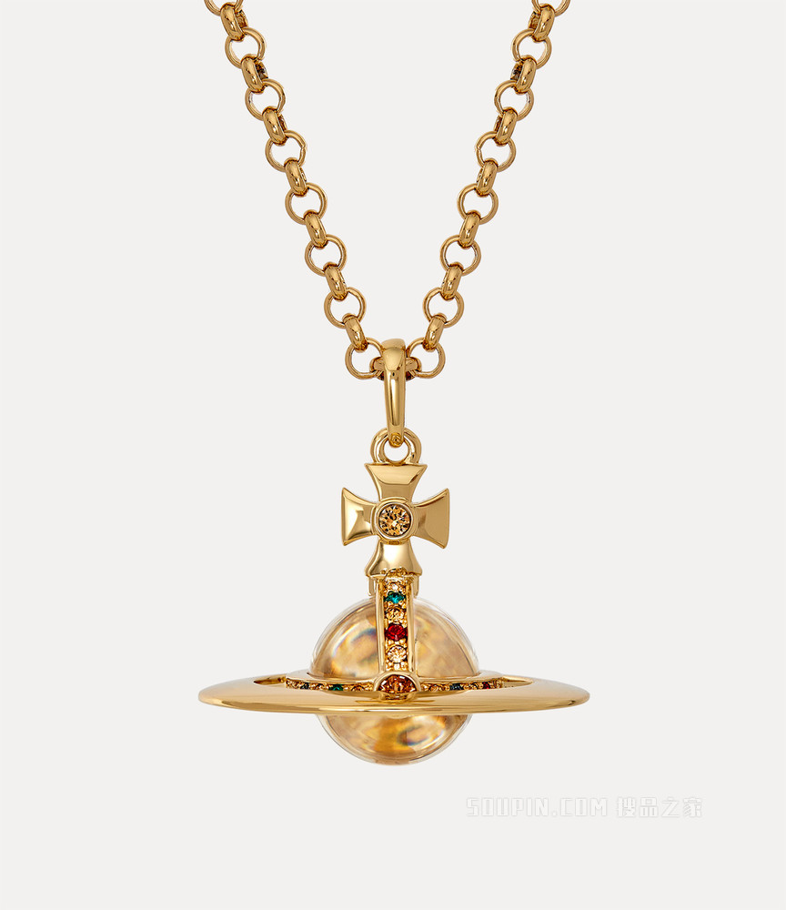 New Small Orb Pendant Necklace