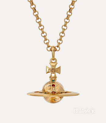 New Small Orb Pendant Necklace