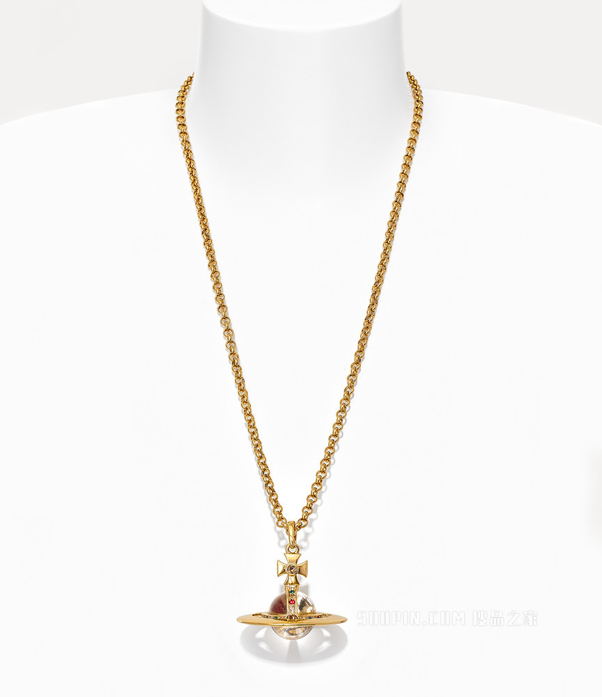 New Small Orb Pendant Necklace