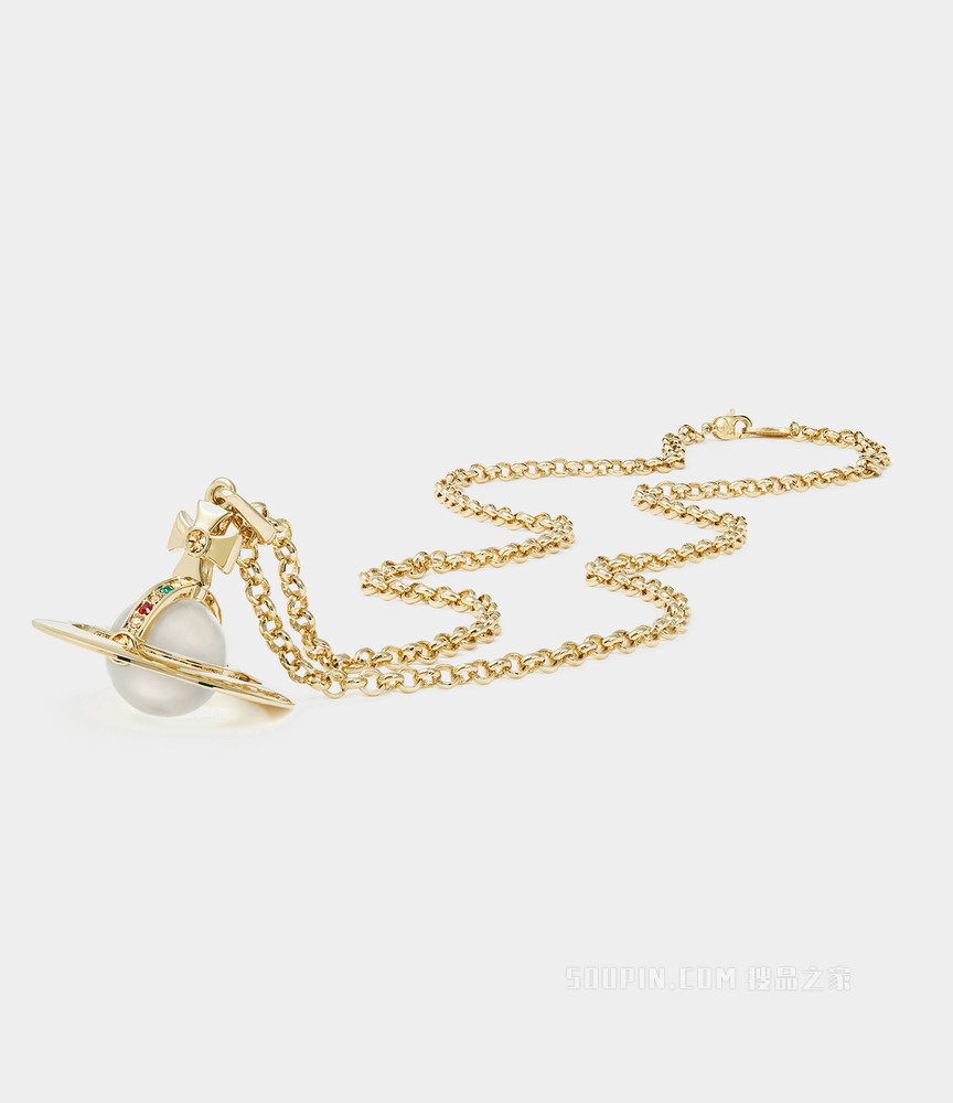 New Small Orb Pendant Necklace