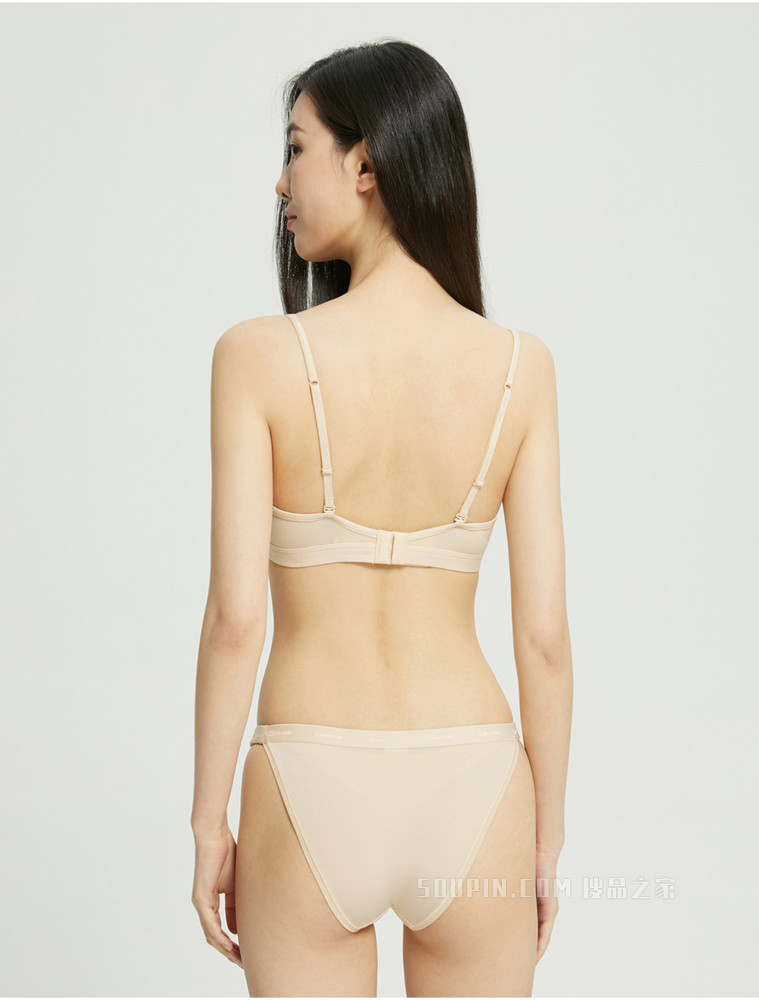 【预估到手价230】【自然系列】Calvin Klein 女性感循环LOGO高开叉三角内裤QF6760
