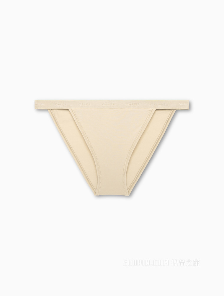 【预估到手价230】【自然系列】Calvin Klein 女性感循环LOGO高开叉三角内裤QF6760