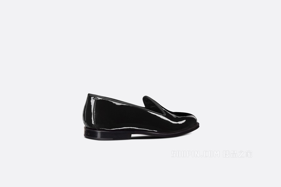 Dior Timeless 乐福鞋 黑色漆皮牛皮革
