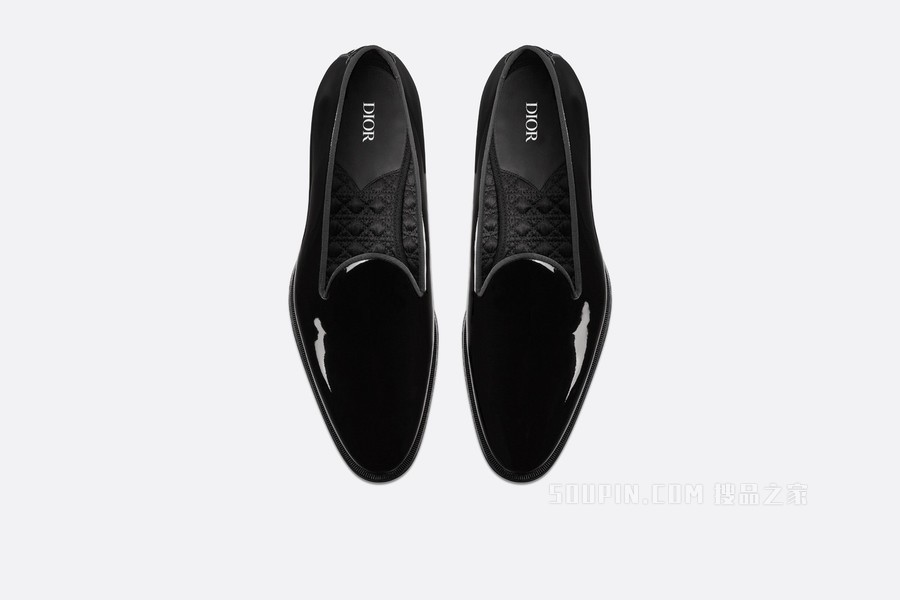 Dior Timeless 乐福鞋 黑色漆皮牛皮革