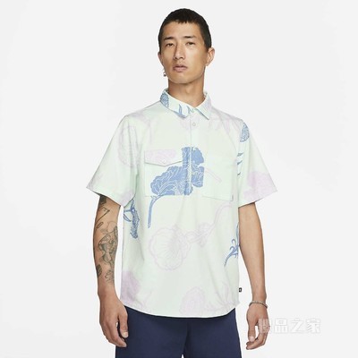 Nike SB 男/女印花针织滑板上衣