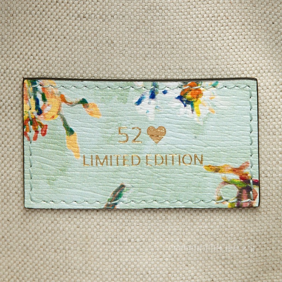 Gucci 马衔扣1955系列迷你手提包 薄荷绿皮革
