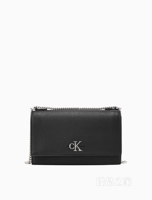 【预估到手价871】Calvin Klein 女包金属Calvin Klein 扣翻盖链条单肩包女包 DH2806