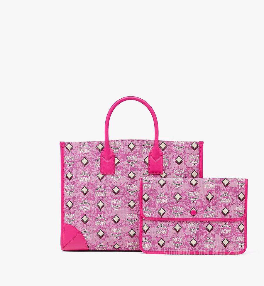 Large München Tote in Vintage Monogram Jacquard