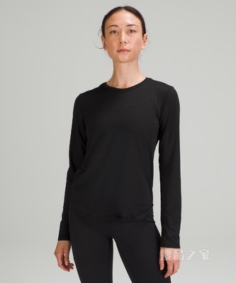 High Neck Run and Train 女士运动长袖 T 恤