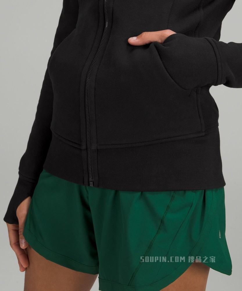 Scuba 女士运动全拉链连帽衫