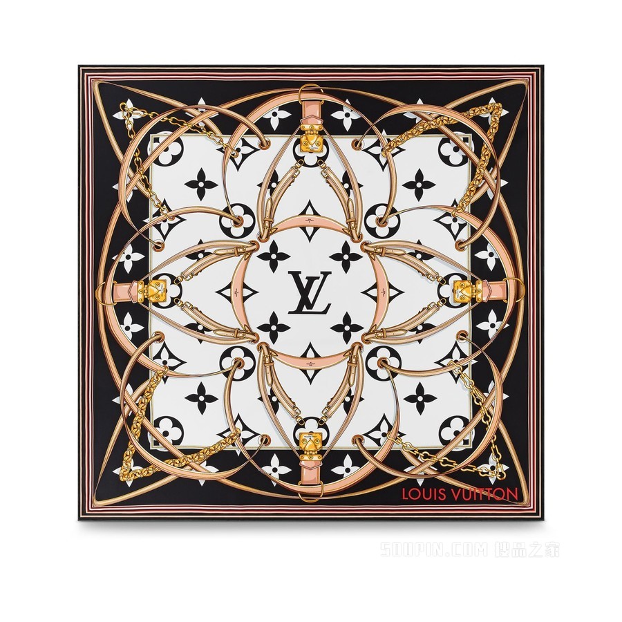 ULTIMATE MONOGRAM 方巾