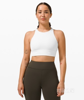 Energy 女士长款运动内衣 *高领口罗纹款