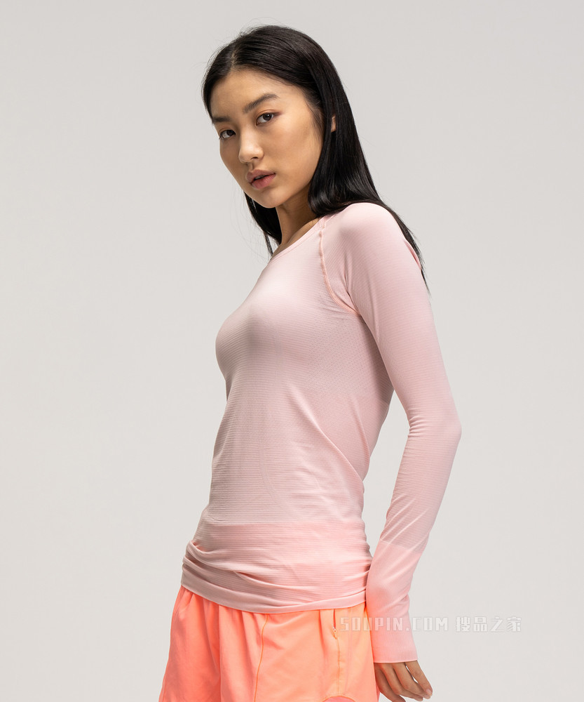 Swiftly Tech 女士运动长袖 T 恤 2.0