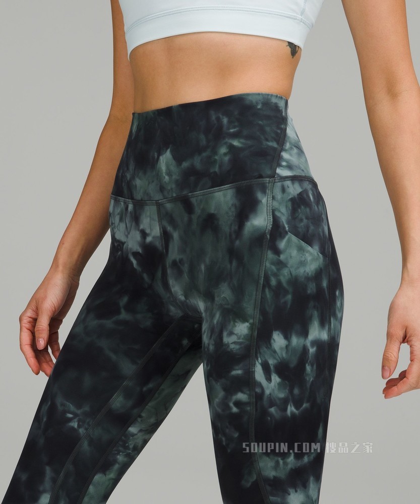 Align™ 女士运动高腰中长紧身裤 24