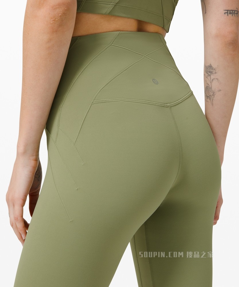 Nulu™ Fold 女士高腰瑜伽紧身裤 25