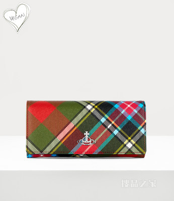 Derby Classic Credit Card Wallet Tartan