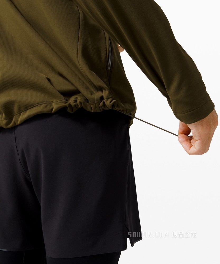 Fleece Back 男士运动夹克