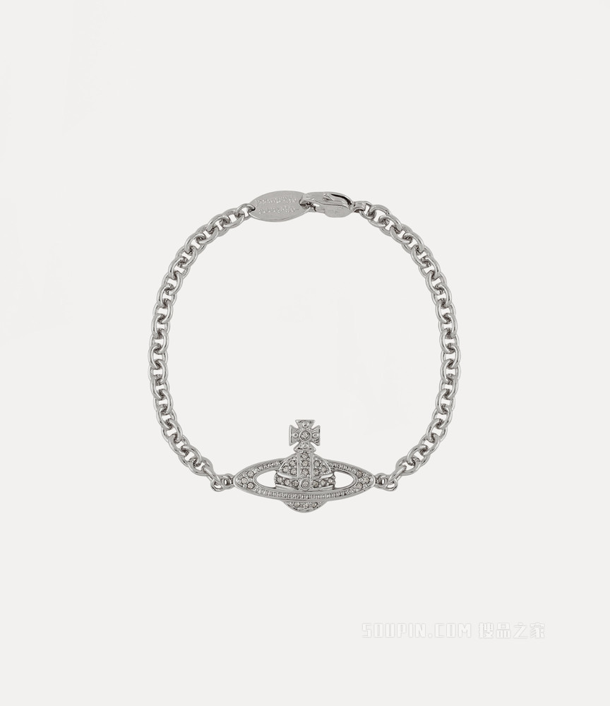 Man. Mini Bas Relief Chain Bracelet