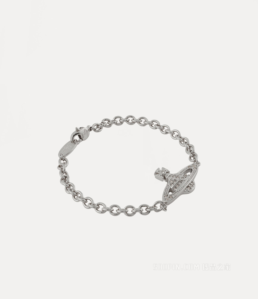 Man. Mini Bas Relief Chain Bracelet