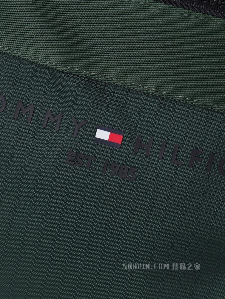 Tommy 22新款春季男装时尚简约双拉链立体LOGO双肩背包礼品08095