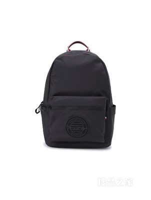 Tommy 22新款春季男装学院风简约签字LOGO双拉链双肩包礼品08105