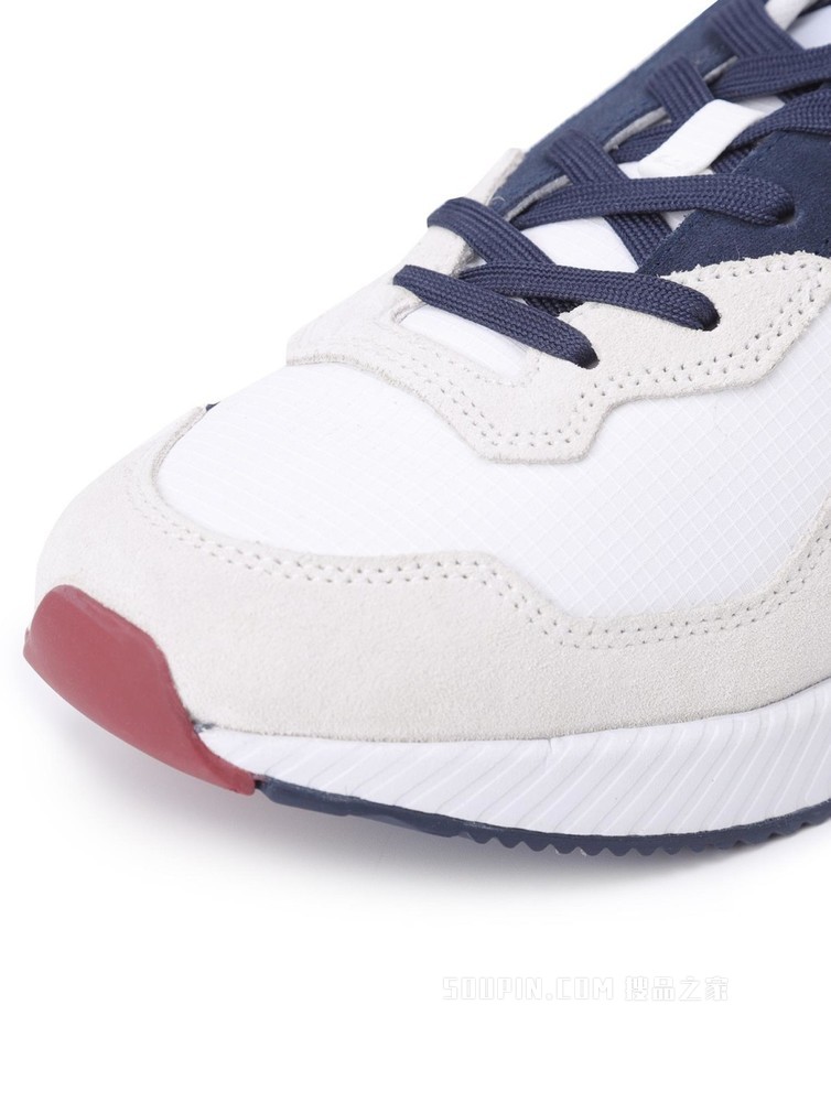 Tommy 22新款春季男装撞色拼接旗标系带运动齿轮鞋礼品EM0EM00872