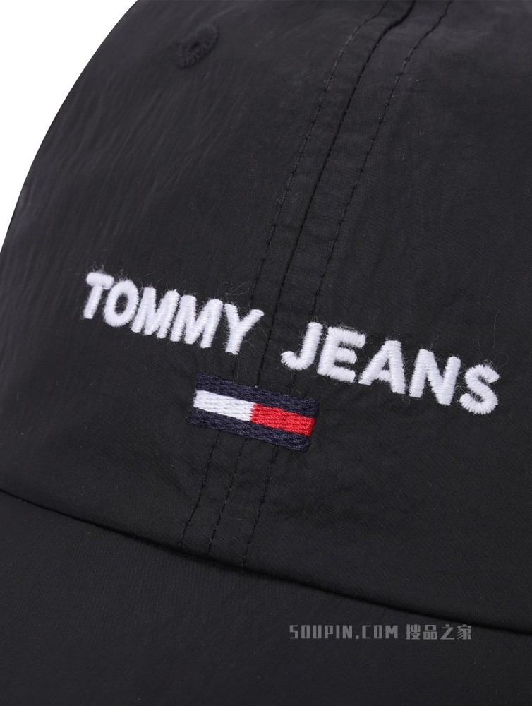 Tommy 22新款春夏男女同款简约刺绣字母调节织带棒球帽礼品08665