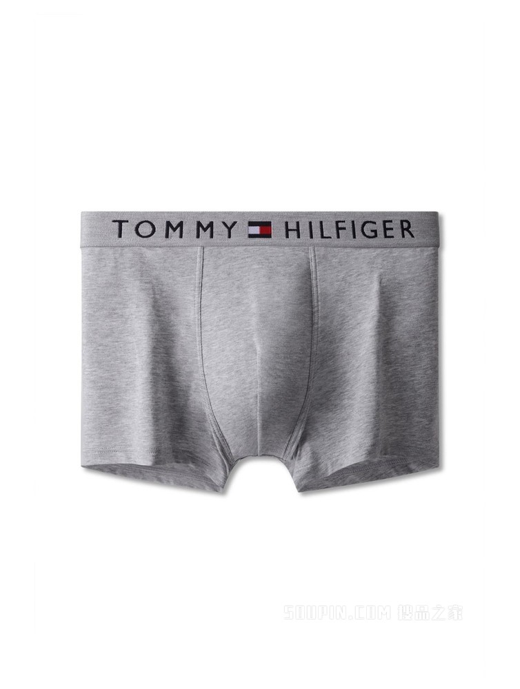 Tommy 内衣 男士简约舒适棉质LOGO腰边平角内裤礼品UM0UM01646