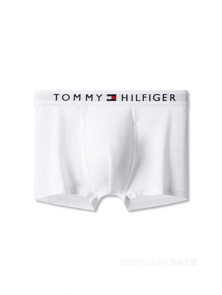 Tommy 内衣 男士简约舒适棉质LOGO腰边平角内裤礼品UM0UM01646
