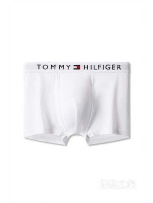Tommy 内衣 男士简约舒适棉质LOGO腰边平角内裤礼品UM0UM01646